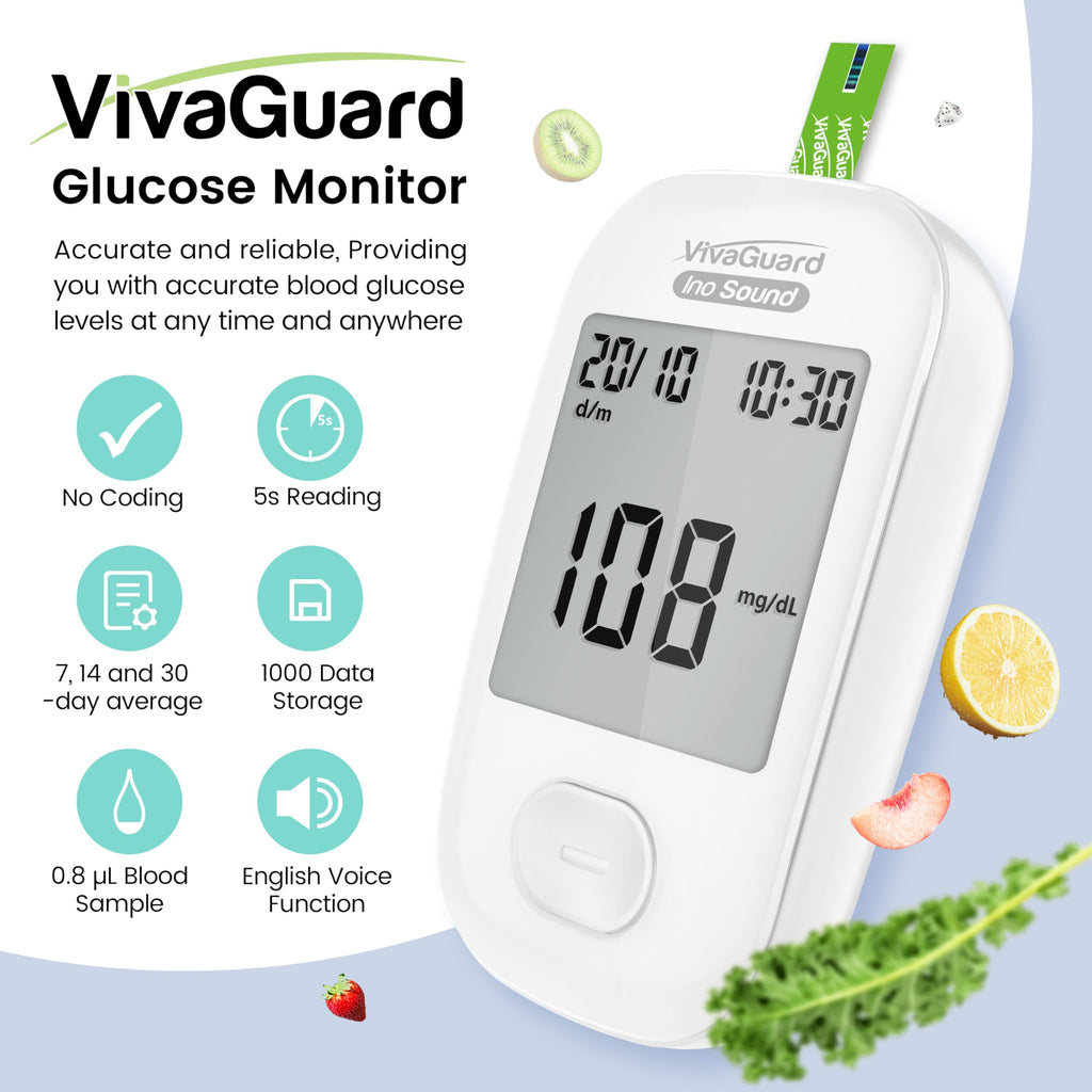 Talking Blood Glucose Monitor Kit M875