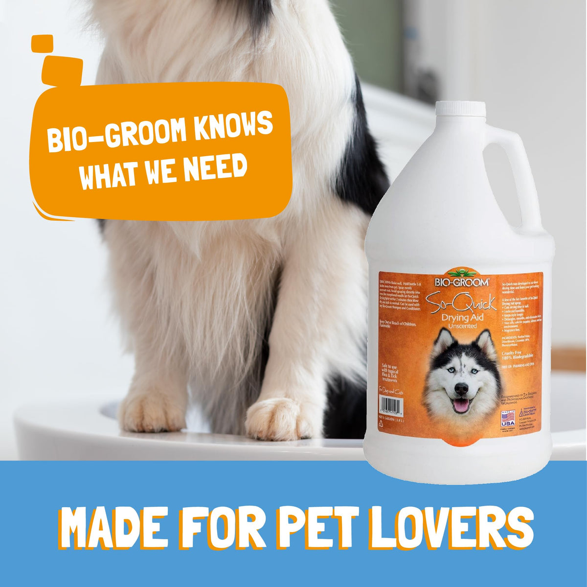 1 Gallon Dog & Cat Detangler C54414