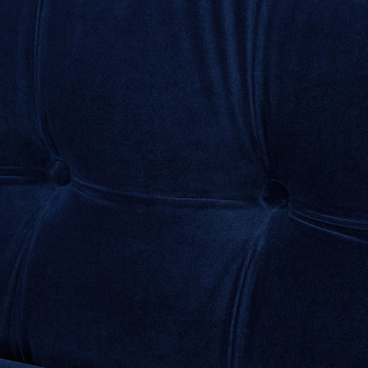 84" Navy Blue Velvet Tufted Sofa L323200