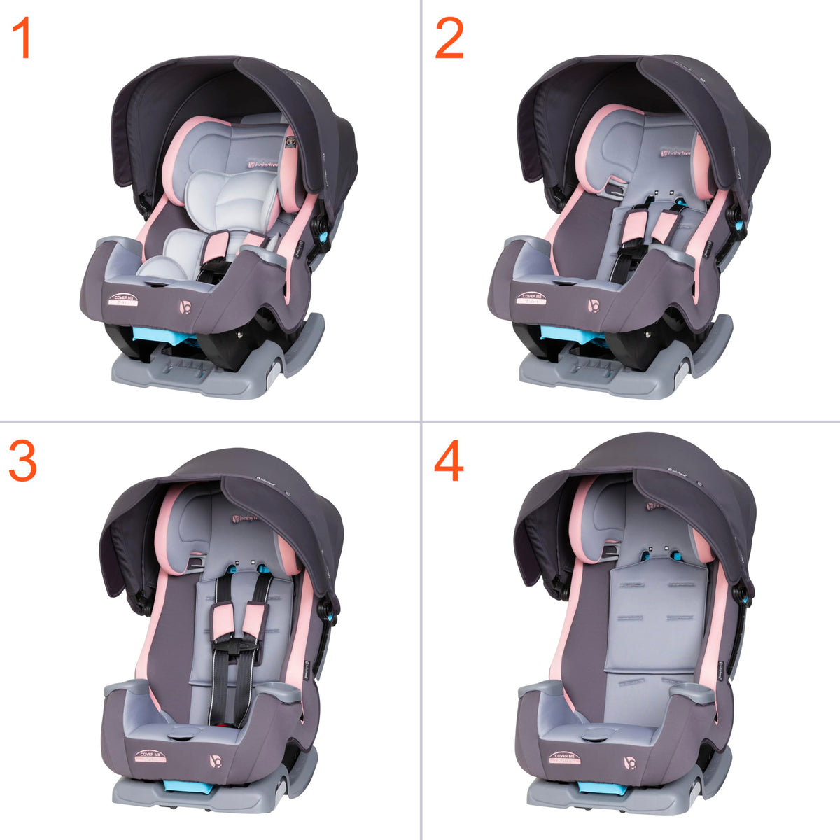 4-in-1 Convertible Car Seat M391130