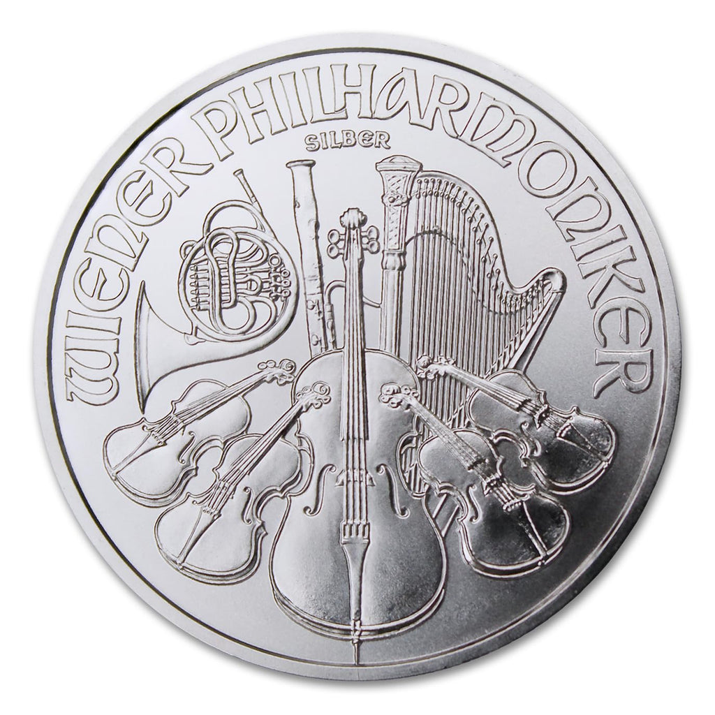 1 oz Austria Silver Vienna Philharmonic Coin A60663