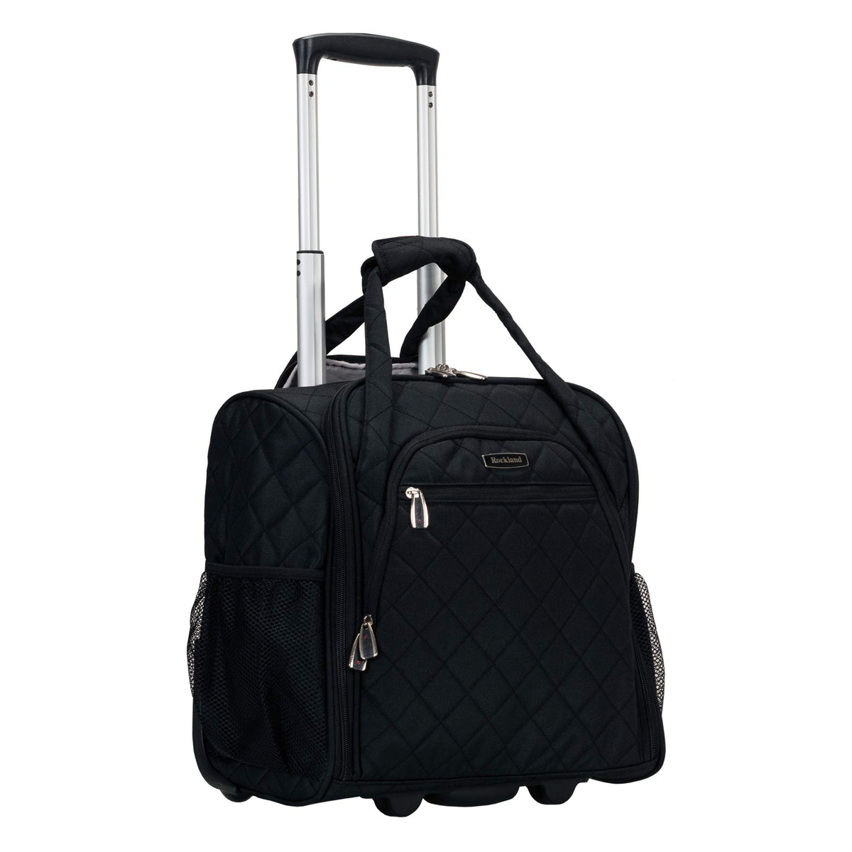 Black Wheeled Underseater Carry-On Luggage I754