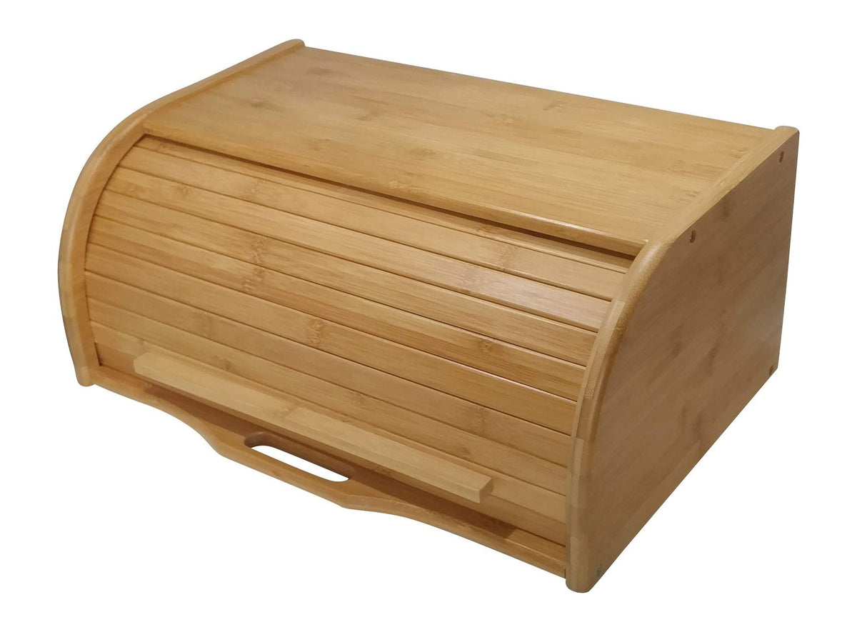 Large Wooden Bread Box A3353