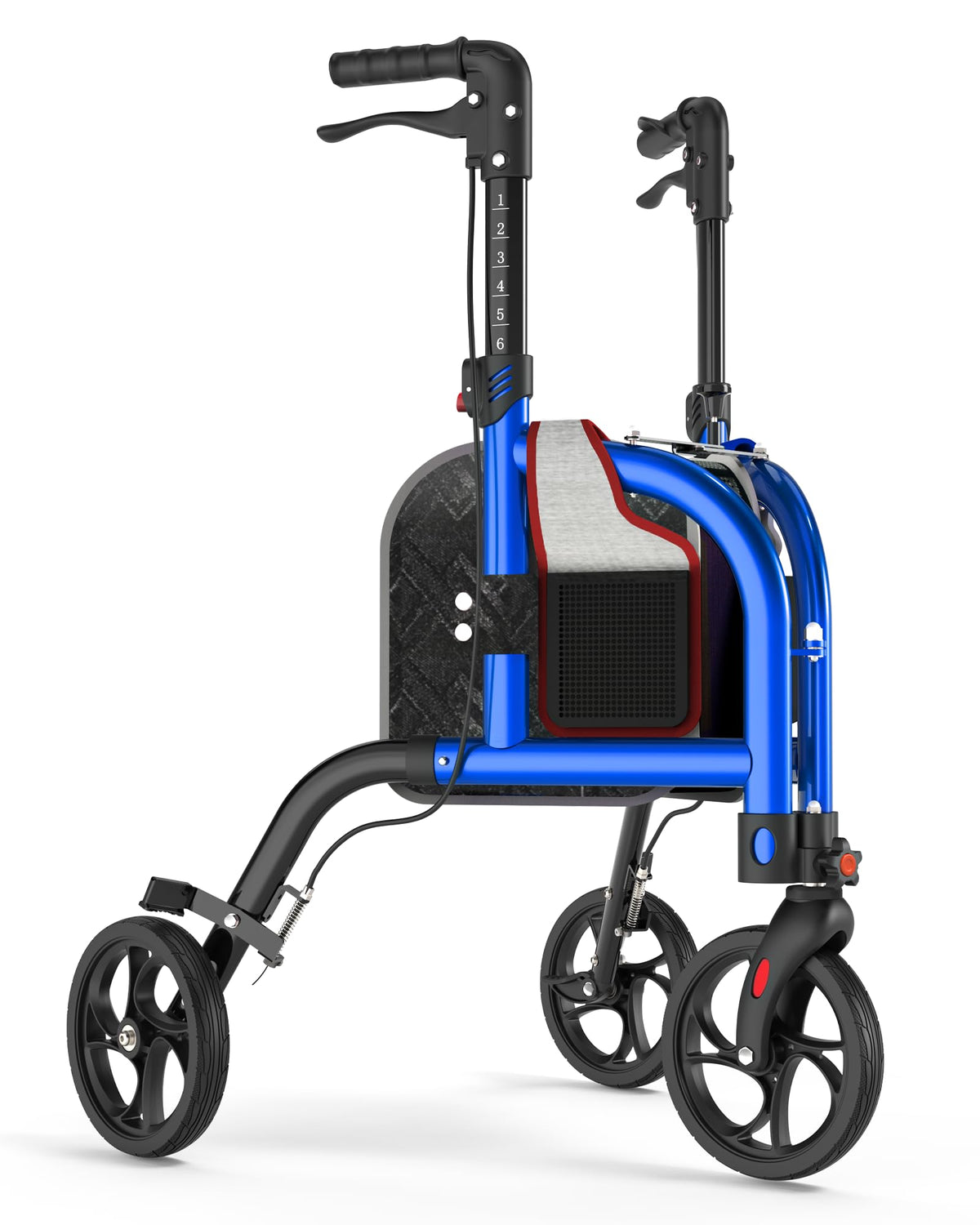Foldable Narrow 3 Wheel Walker J7806