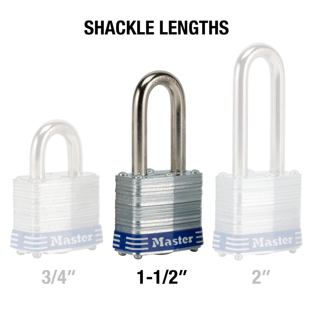 Outdoor Keyed-Alike Padlock 4 Pack Y24247
