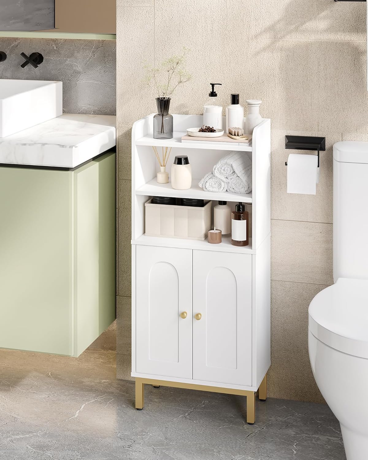 Bathroom Storage Cabinet with 2 Door Z31134