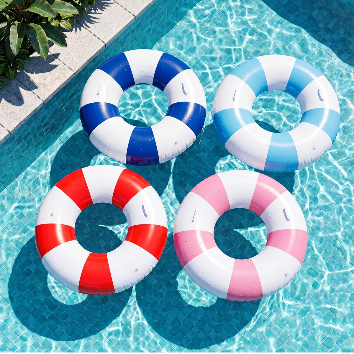 Inflatable Pool Floats 4 Pack O8014