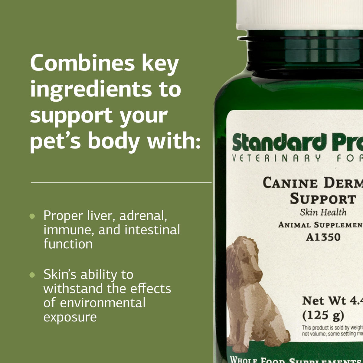 Canine Dermal Support 125 g U7276