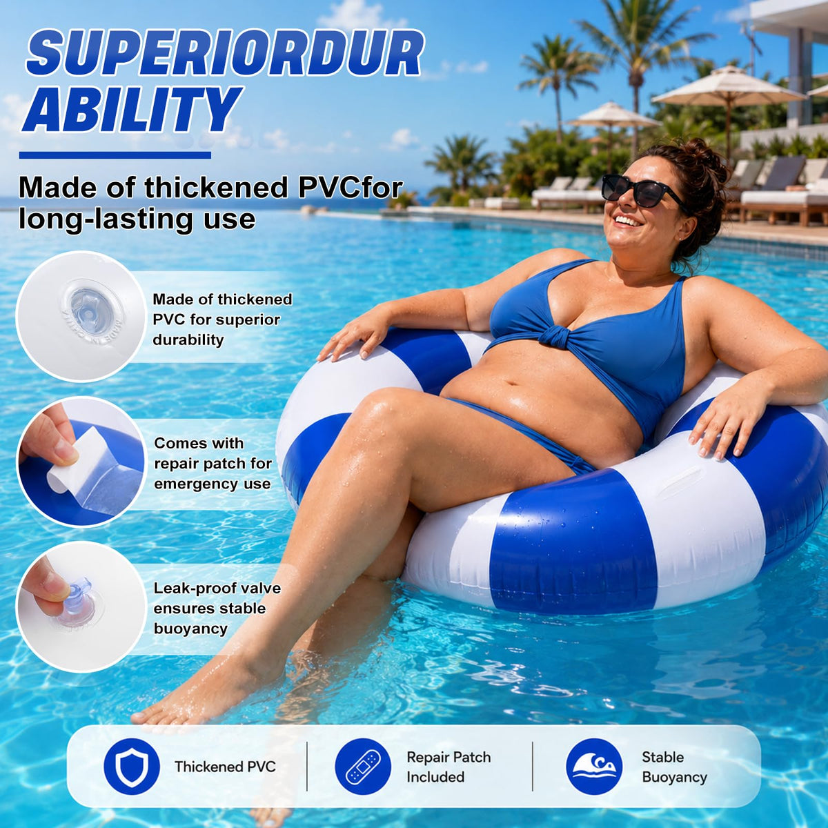 Inflatable Pool Floats 4 Pack O8014