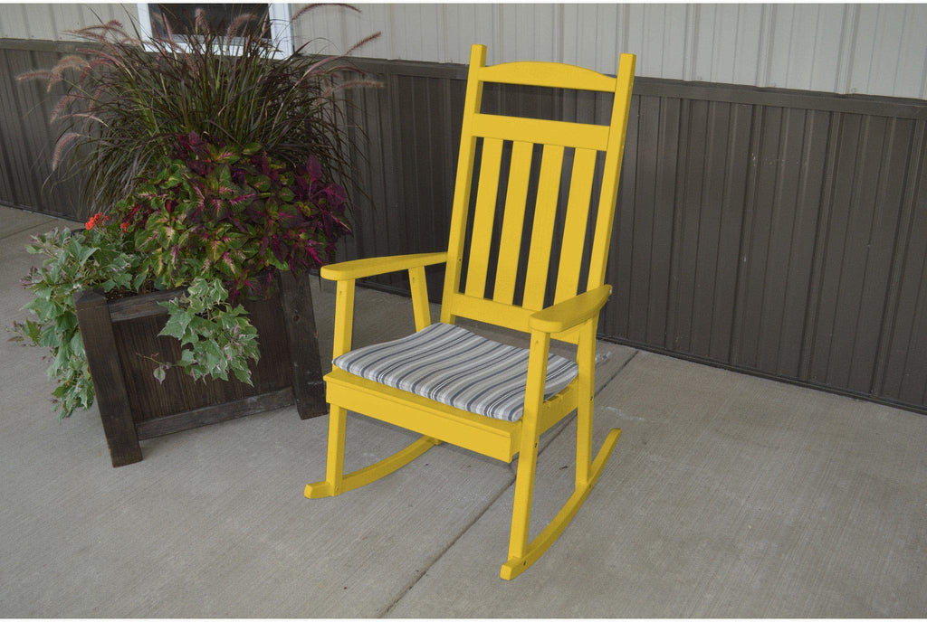 Yellow Pine Porch Rocking Chair R21376