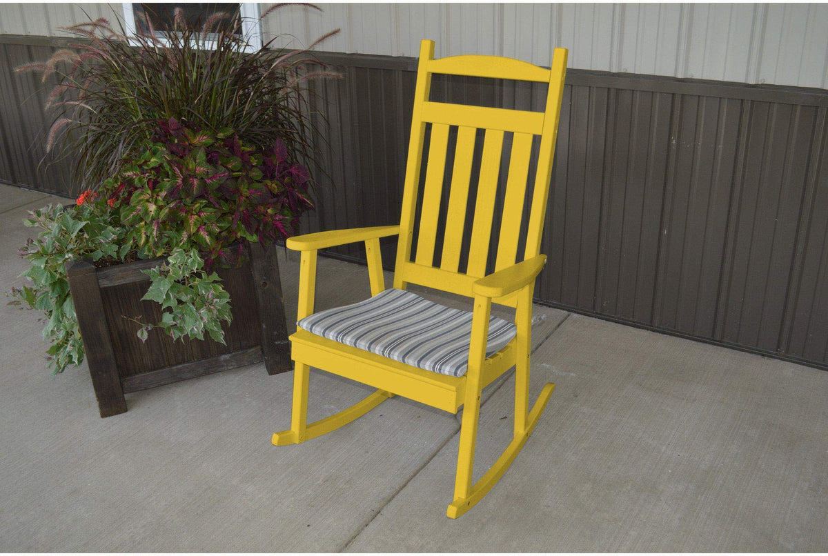Yellow Pine Porch Rocking Chair R21376