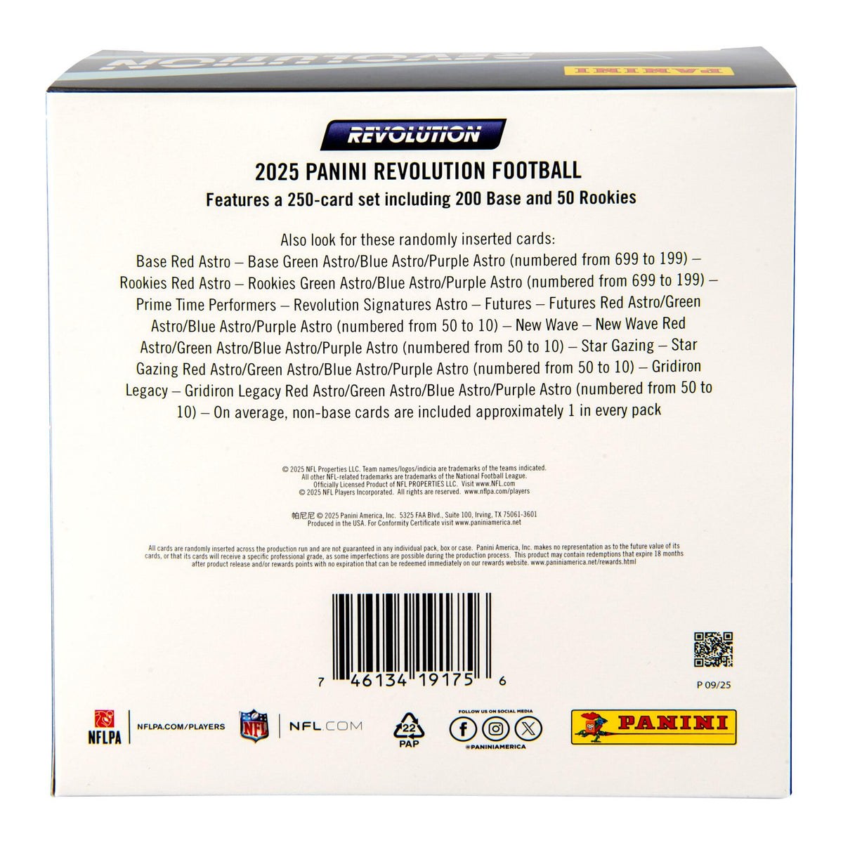 Football Trading Cards Mega Box S618