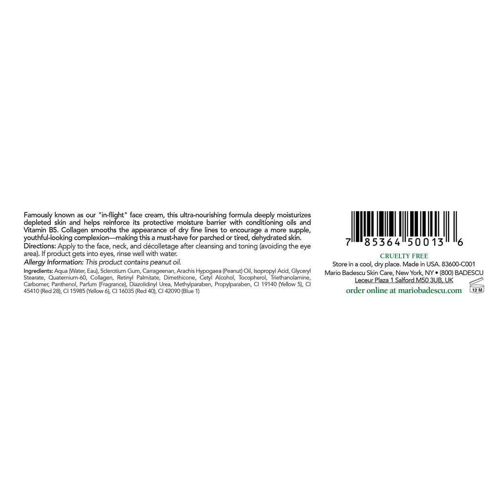 Collagen Vitamin A & E Face Cream, 1 Oz A135