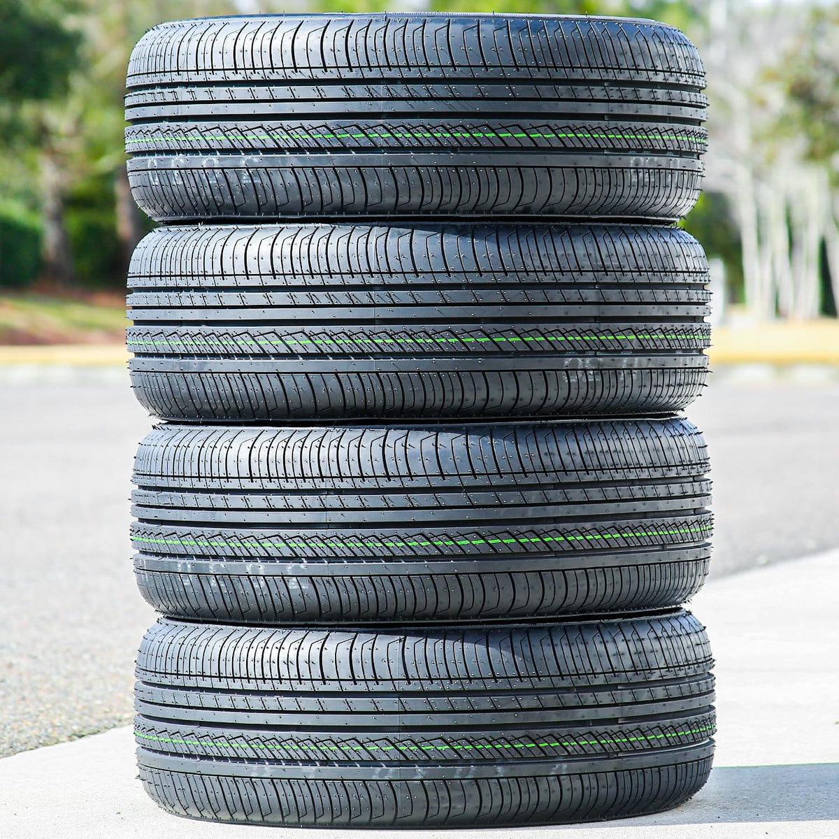 All-Season Touring Radial Tire 205/65R15 94V Black Side Wall E5383