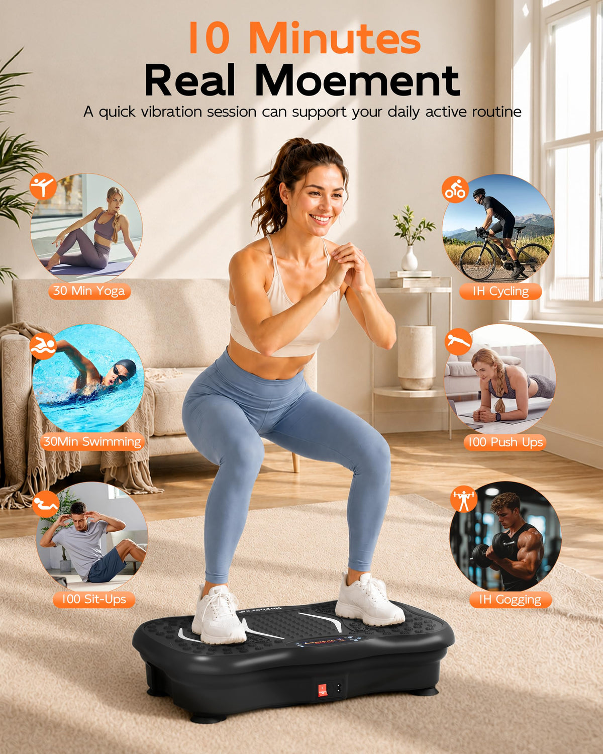 Vibration Plate Exercise Machine A260858