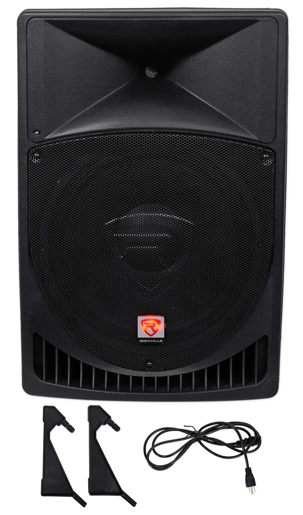 15" 1000W PA Speaker 2-Pack with Mics P204825