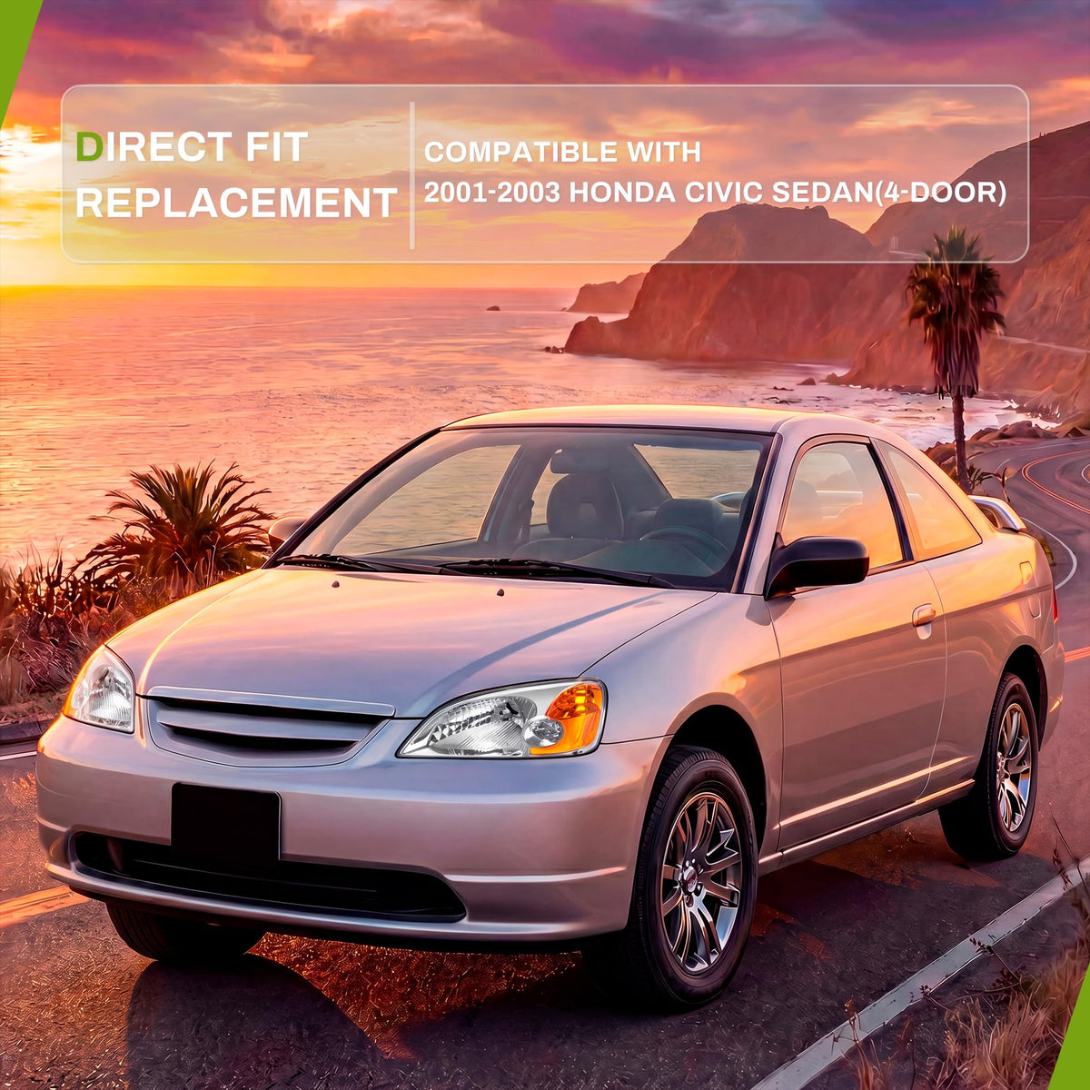 Headlight Assembly I1698