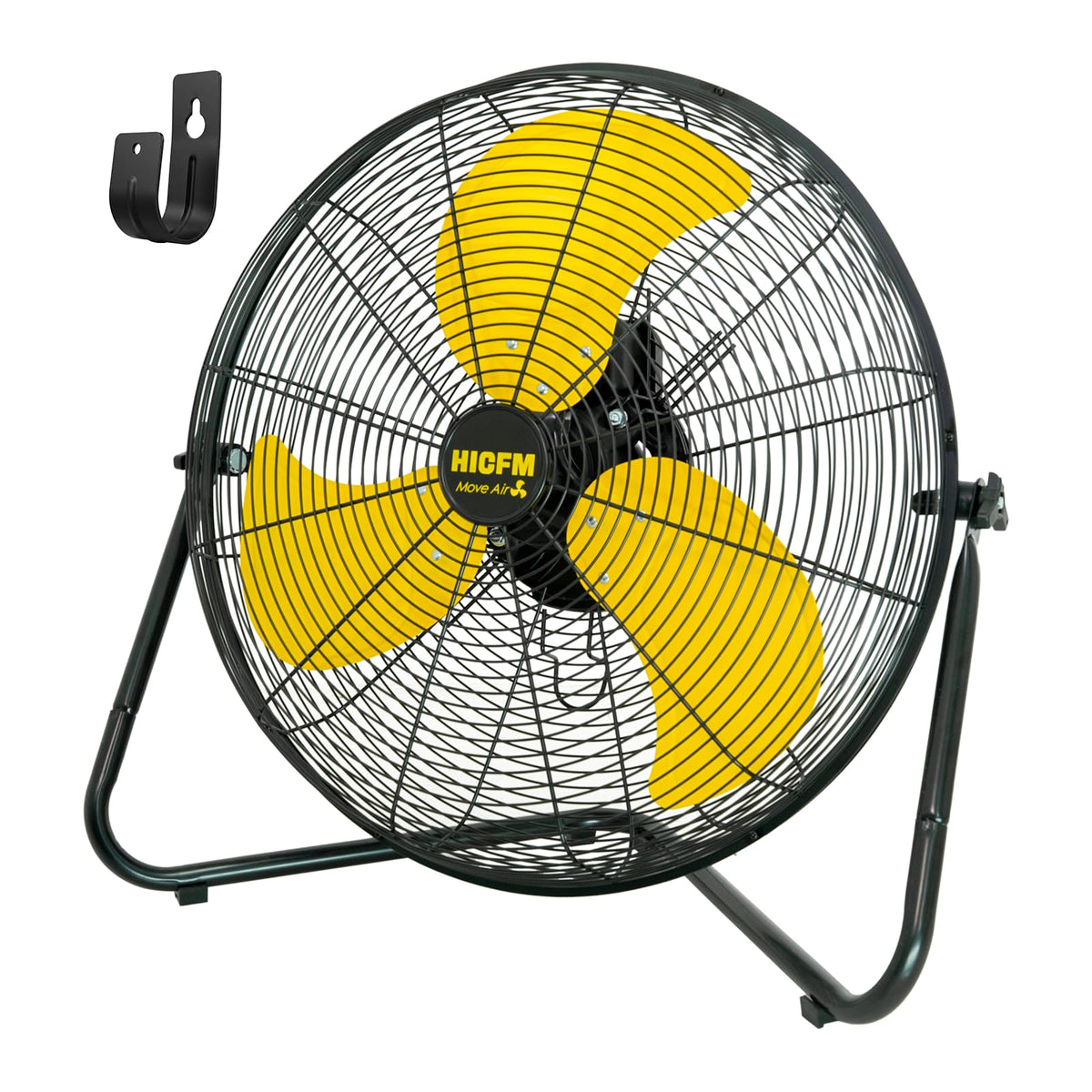 20" 6200 CFM High Velocity Metal Floor Fan D8787