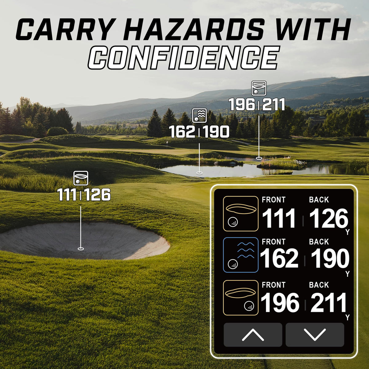 Golf GPS Rangefinder X309