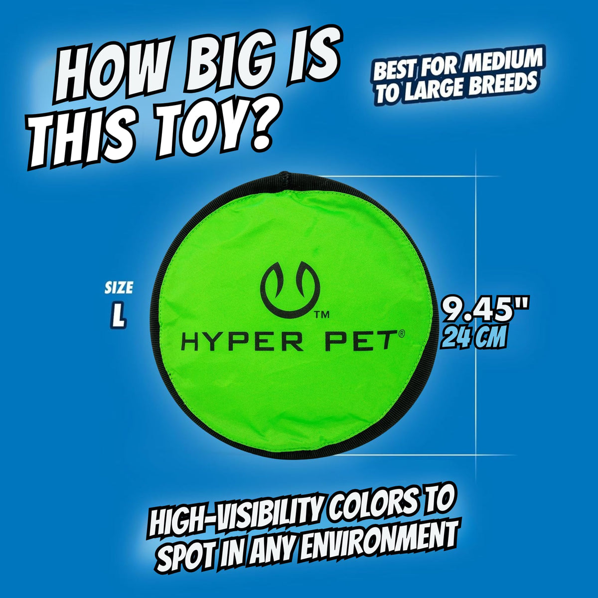 Soft Dog Toy Flying Disc 9 Inch 5 Pack M660