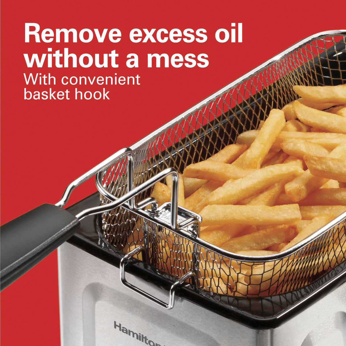 3 Liter Electric Deep Fryer with Basket H40572