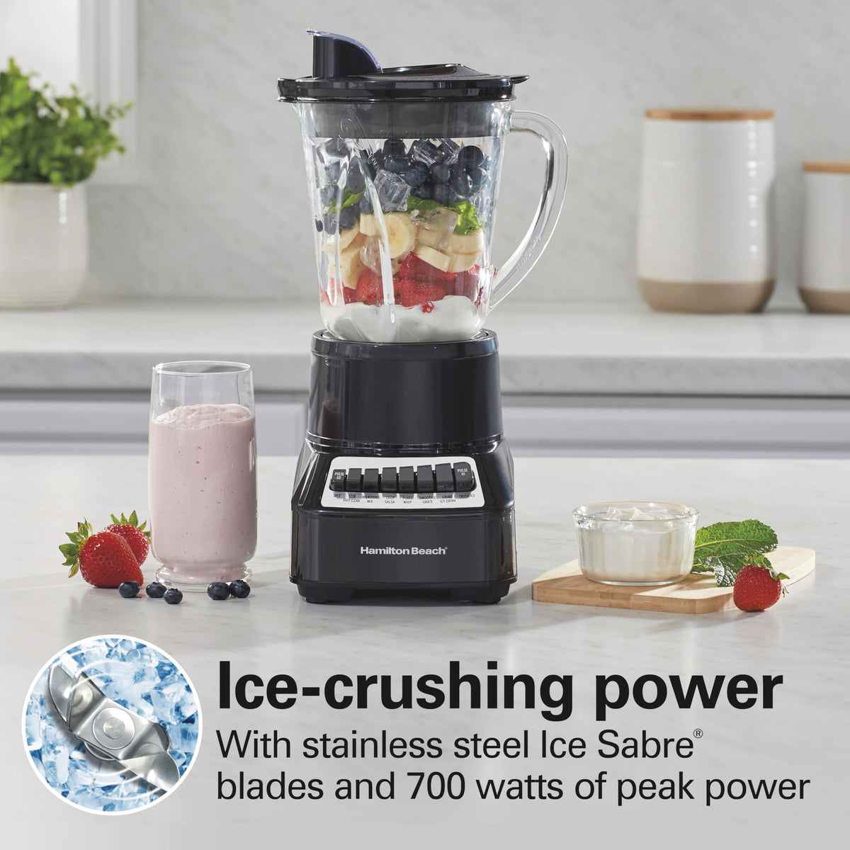 Blender with 40 Oz Glass Jar L518756
