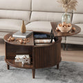 Round Lift Top Coffee Table with Storage W44795