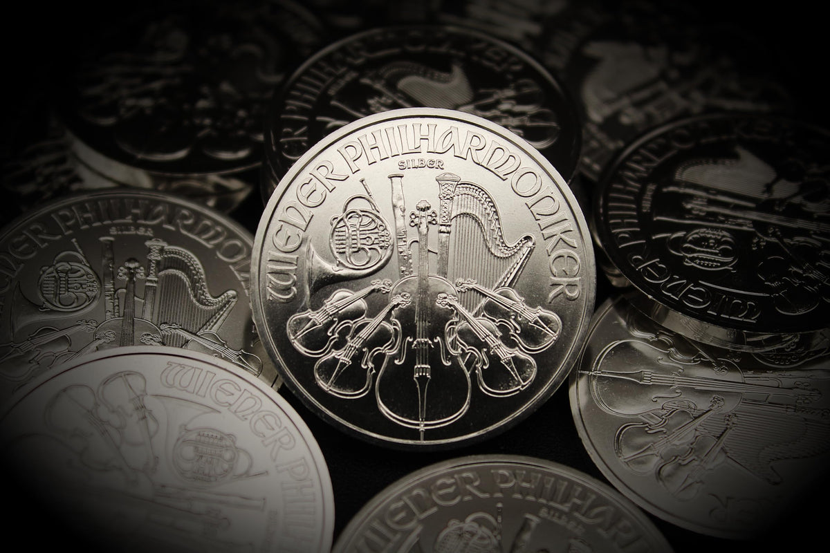 1 oz Austria Silver Vienna Philharmonic Coin A60663