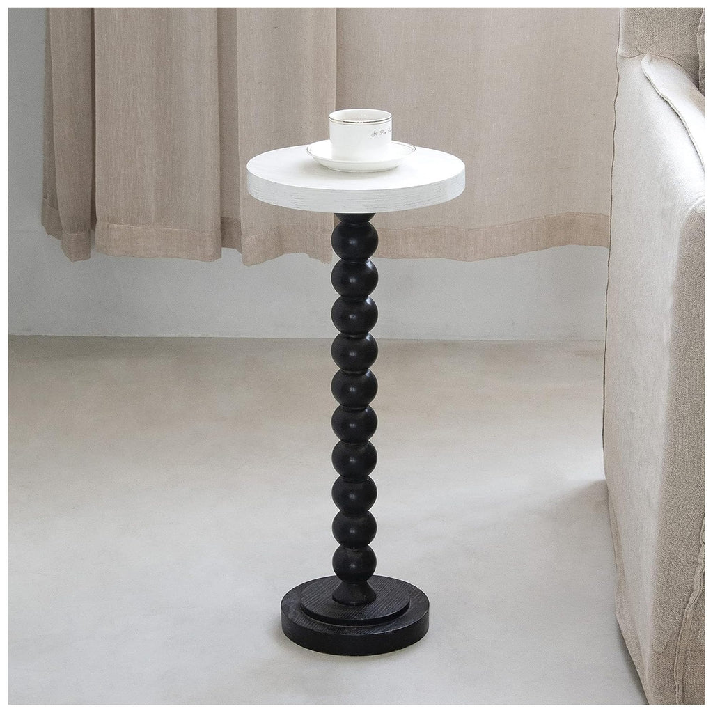 Small Pedestal End Table S21411