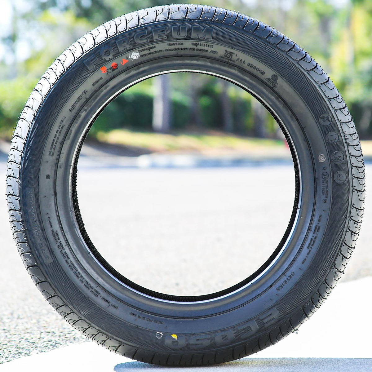 All-Season Touring Radial Tire 205/65R15 94V Black Side Wall E5383