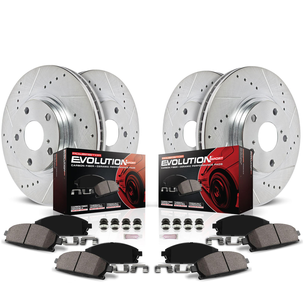 Brake Pad & Rotor Kit Front & Rear N579079