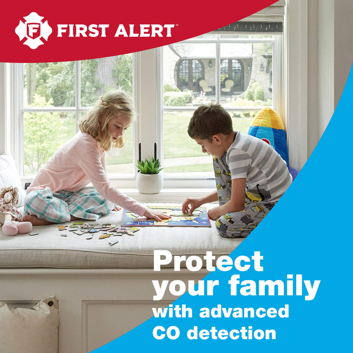 10-Year Battery Carbon Monoxide Alarm with Digital Display Y8408