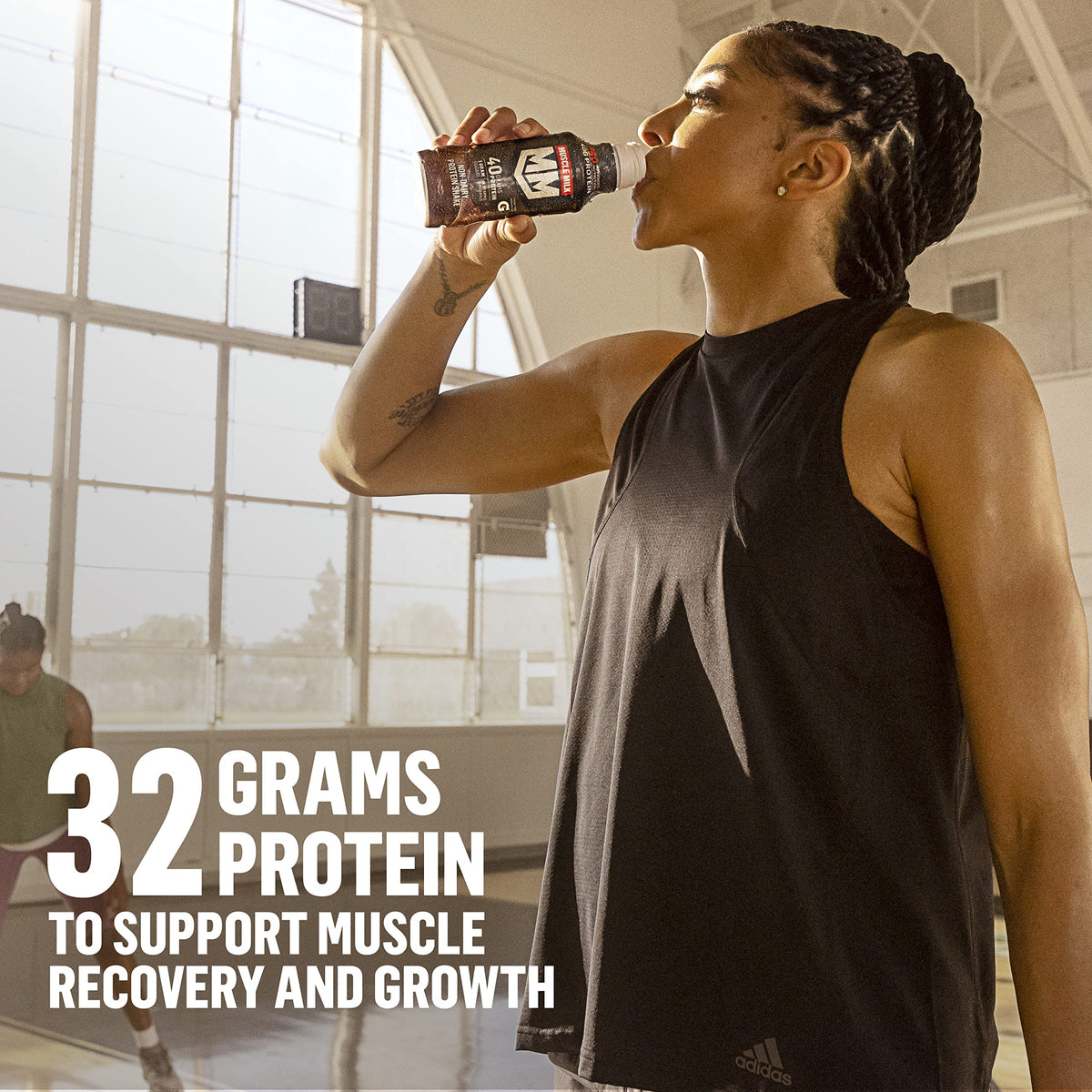 Knockout Chocolate Protein Shake 32g 11.16 Fl Oz (Pack of 12) F3547