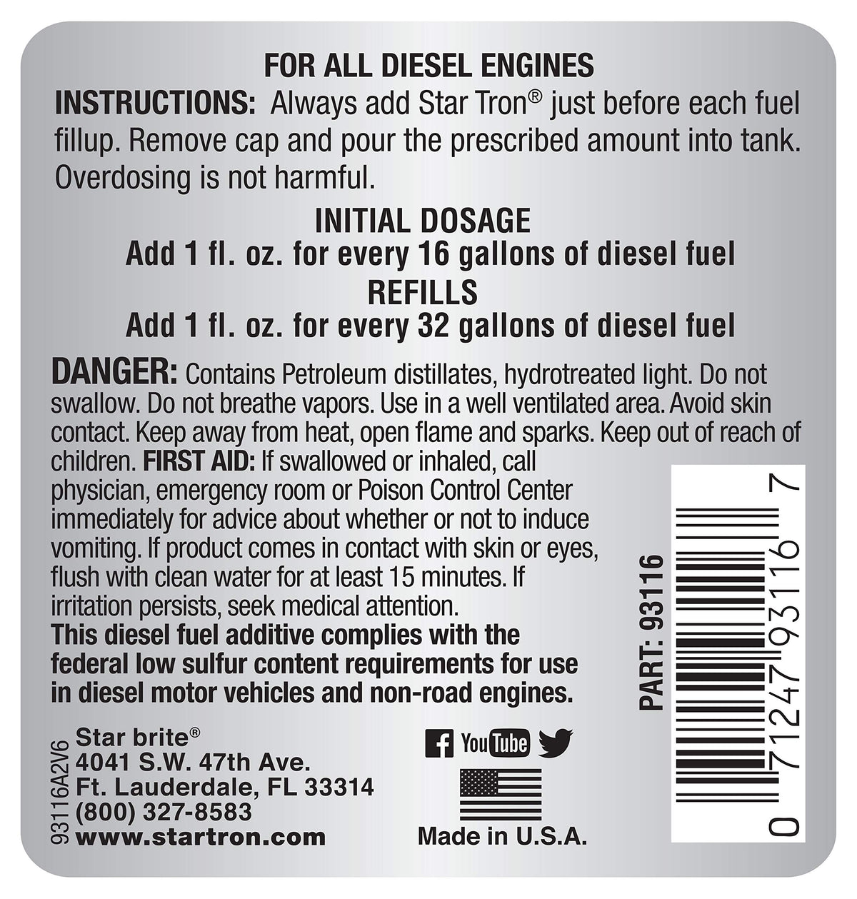 Enzyme Fuel Treatment R8550